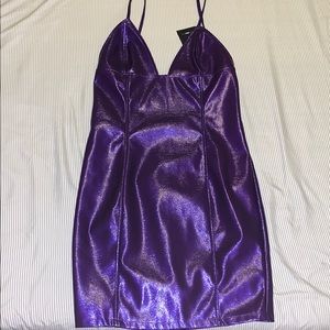 Mini Purple Dress